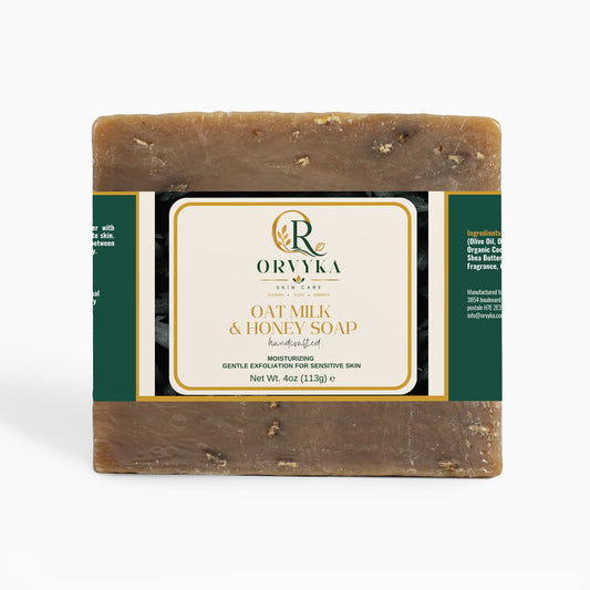 Orvyka Oat Milk & Honey Soap
